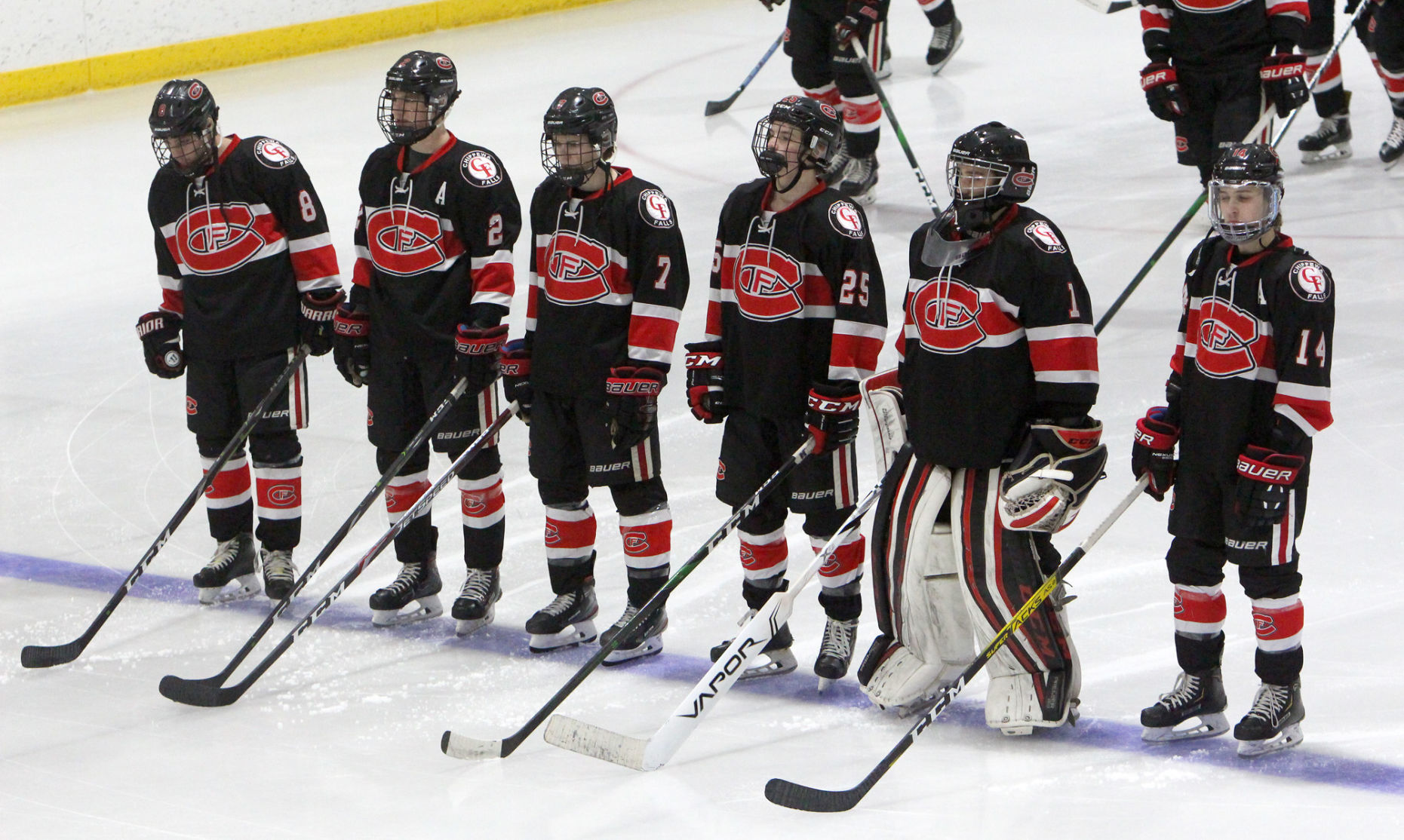 Chi-Hi boys hockey vs Hudson in Wisconsin Rapids 2-29-20